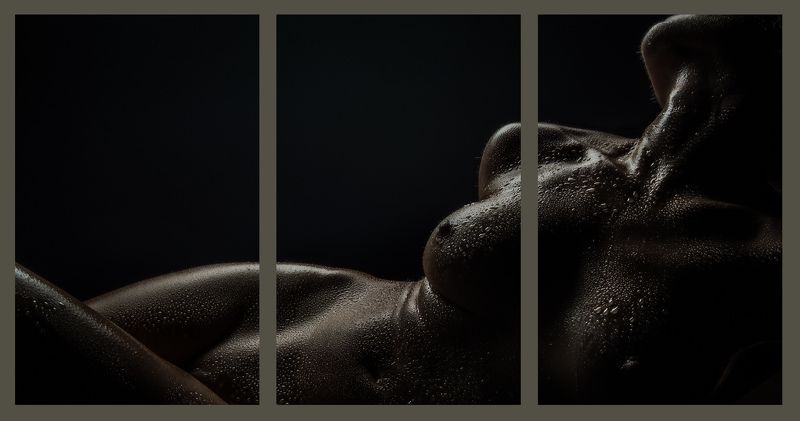 Body art, Dew, Drops, Foto Pin, Naked women, Nude, Skin dew фото превью