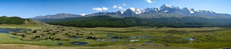 Урочище Ештыкколь и Северо-Чуйский хребет фото превью