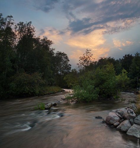 Закат на Асиланйоки