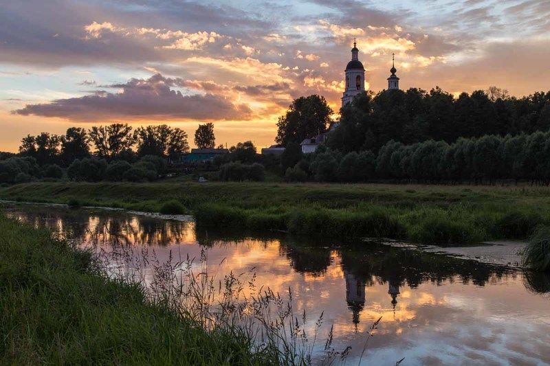 Летний вечер теплый самый фото превью