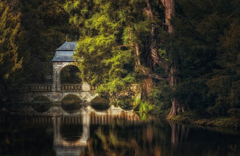 Dyck, Германия, Замок, Мост Barocco фото превью