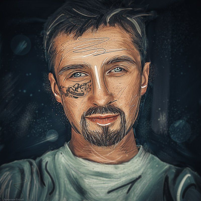 сергей, дементьев, смоленск, арт, селфи, illustration, photoshop, art Эксперименталь №1 фото превью