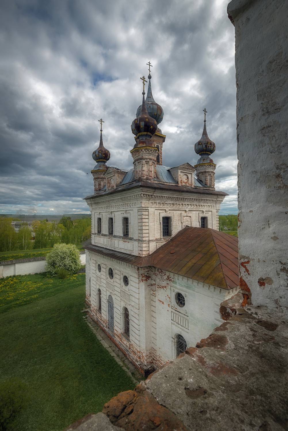 Юрьев - Польский, храм, монастырь, церковвь, купола, старина, Сергей Аникин