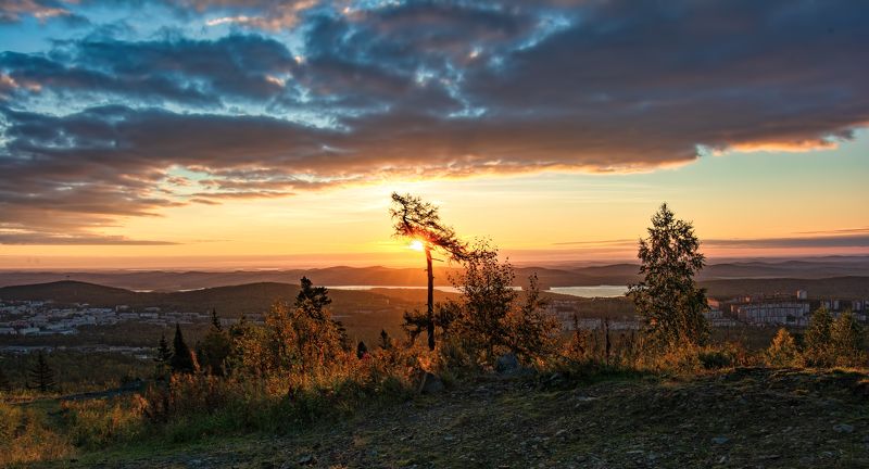 Утренний пейзаж фото превью