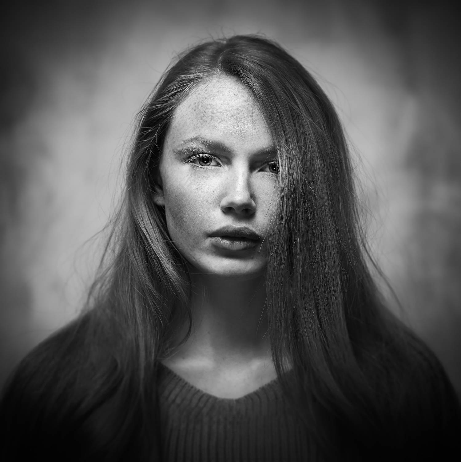 девушка,портрет,веснушки, Дмитрий Александров