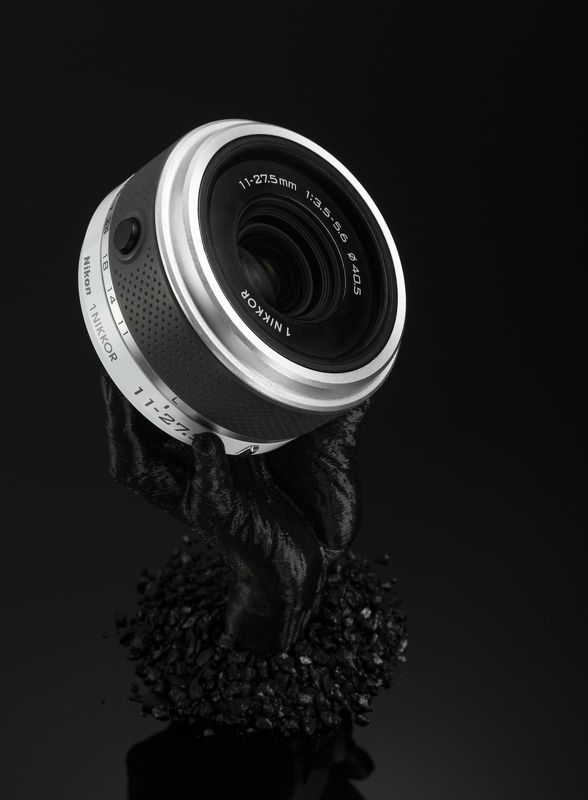 предметка, предметное фото, никон, объектив, чб, студия  фото превью