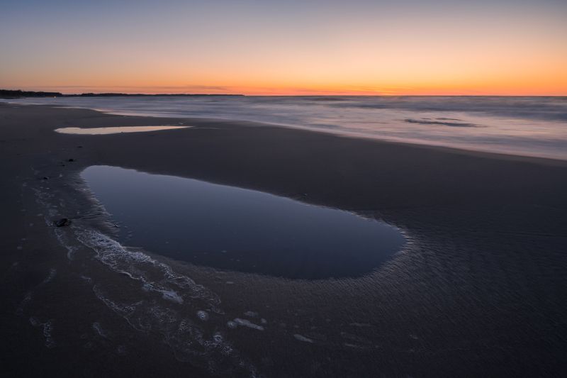 калининград, балтийское_море, закат * фото превью