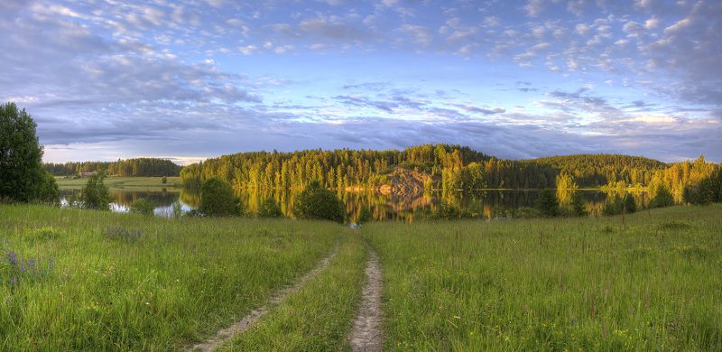 Вуокса на закате :)  фото превью