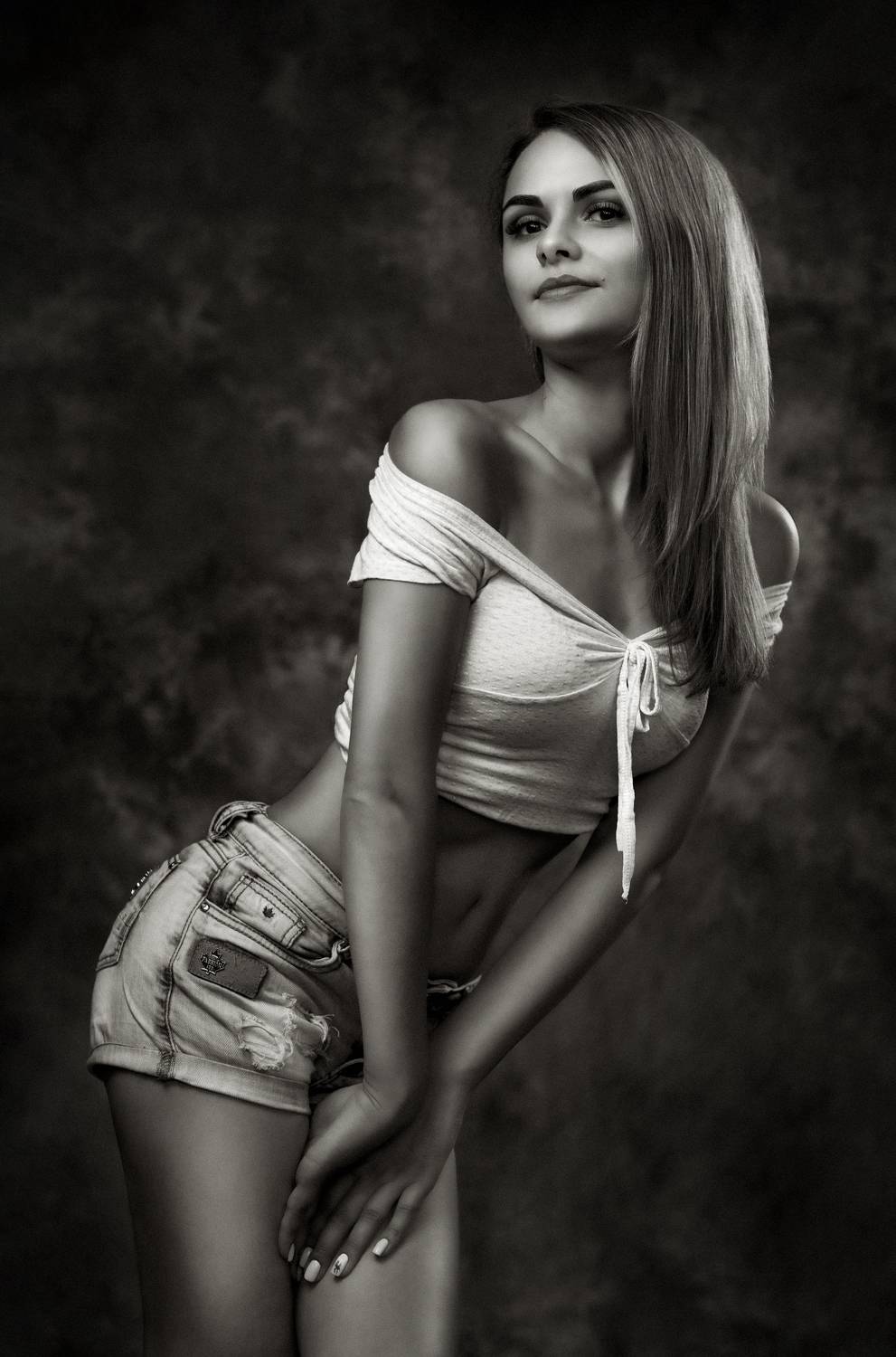 портрет, девушка, фотостудия, Ренц Геннадий