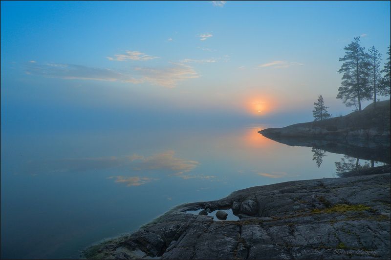 ладога, ладожское озеро, карелия Пробуждение. Карелия. фото превью