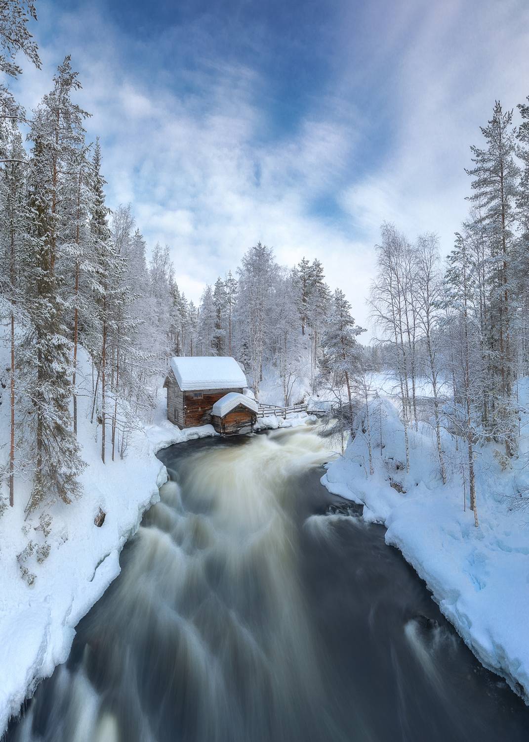 #пейзаж #финляндия #лапландия #зима #мороз, Andrey Ovdienko