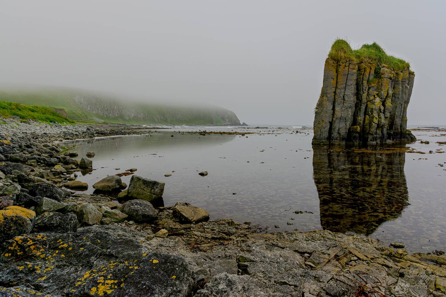 путешествие, море, туман, кекур, Юрий Матвеев