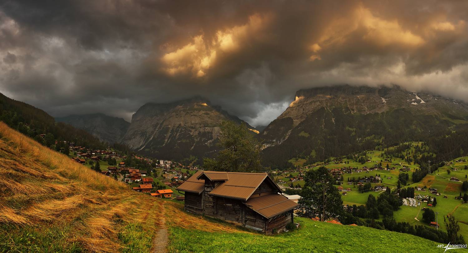 swiss,швейцария,лето,горы,grindelwald, Матвеев Николай