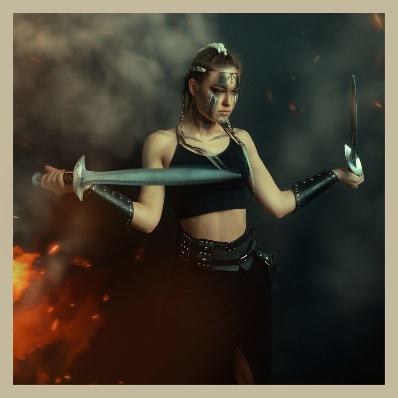 Viking girl фото превью