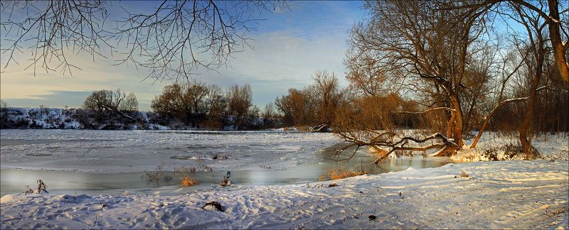 москва-река, звенигород Берега.... фото превью