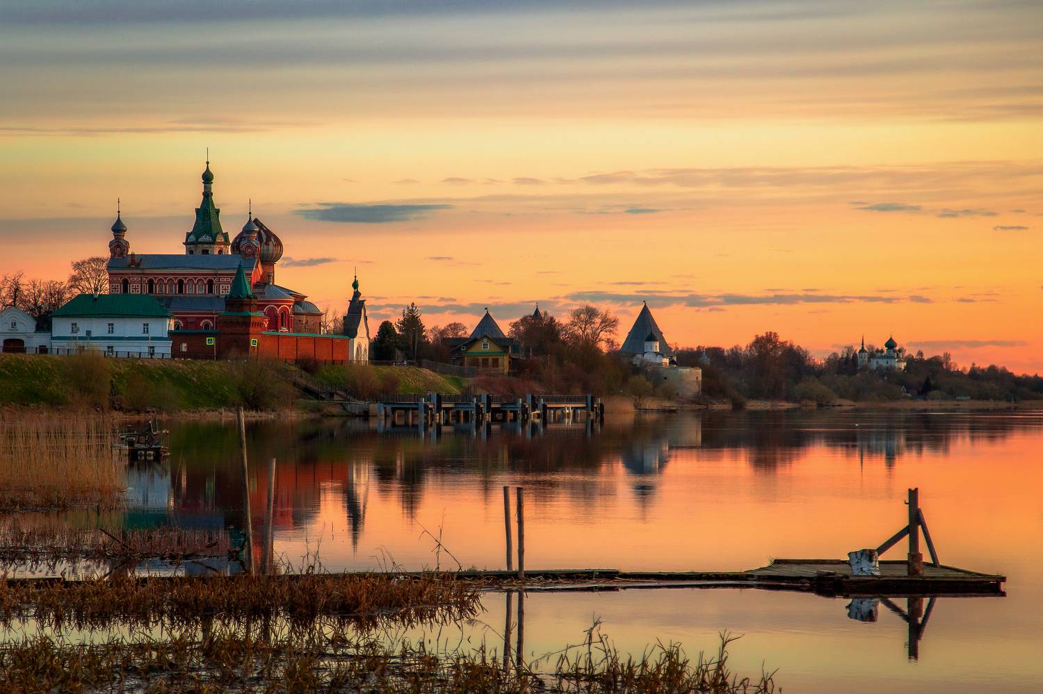 пейзаж, рассвет, ленобласть, старая ладога, волхов, Кормашова Татьяна