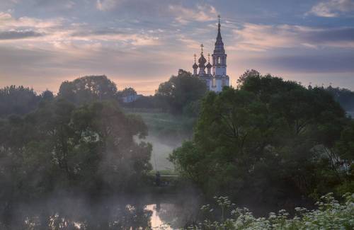Утро в селе