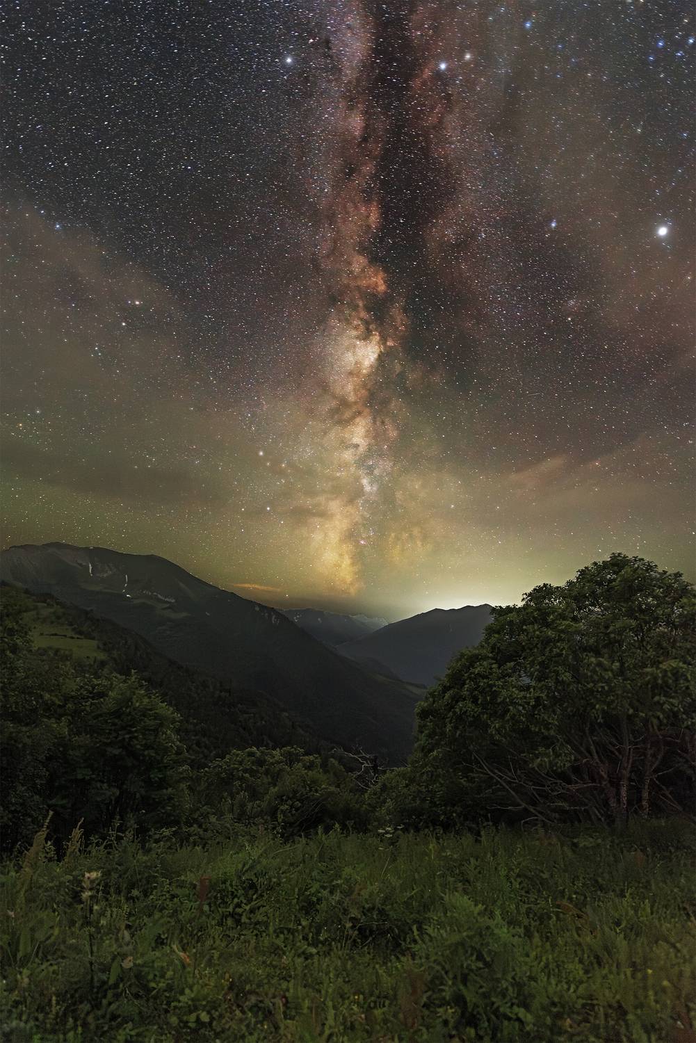 астрофото, астрофотография, ночь, астрономия, астропейзаж, кавказ, млечный путь, звезды, ночное небо, night, nightphotography, stars, milkyway, longexposure, Кудашкина Ксения