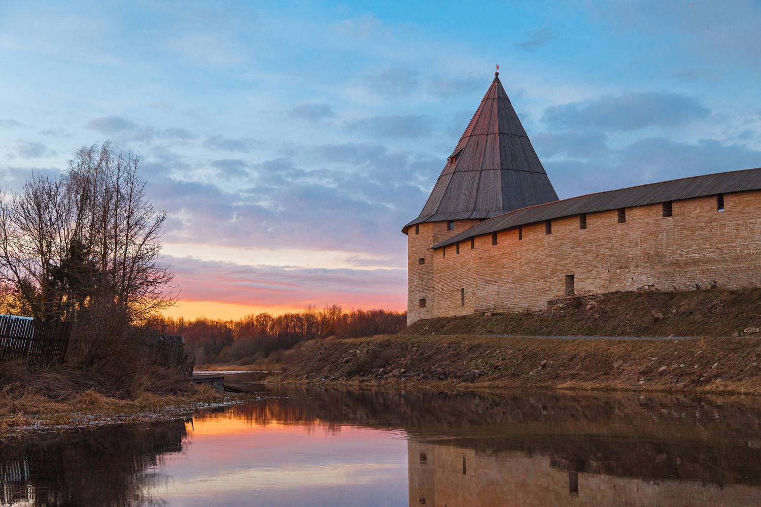 пейзаж, закат, ленобласть, старая ладога, волхов, Кормашова Татьяна