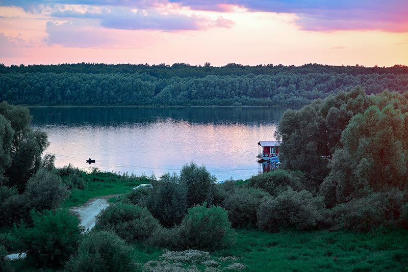 На закате фото превью