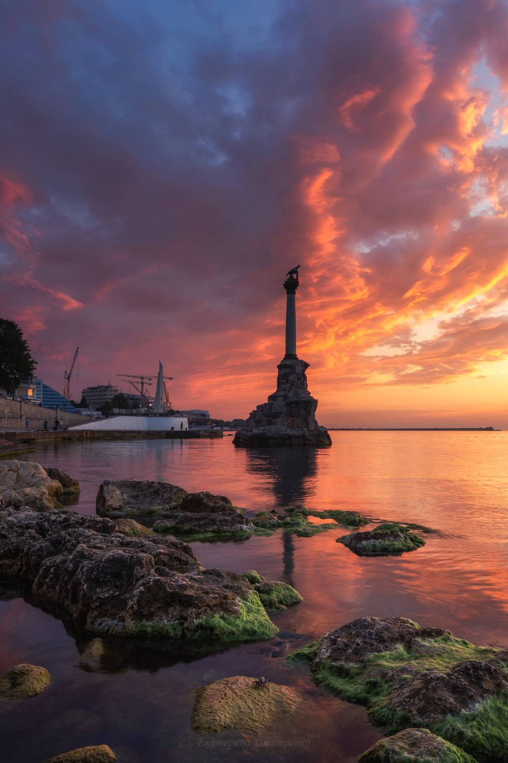 крым, севастополь, пейзаж, городской пейзаж, море, город, архитектура, закат, crimea, Дмитренко Екатерина