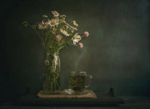 Чашка чая и настроение лето..