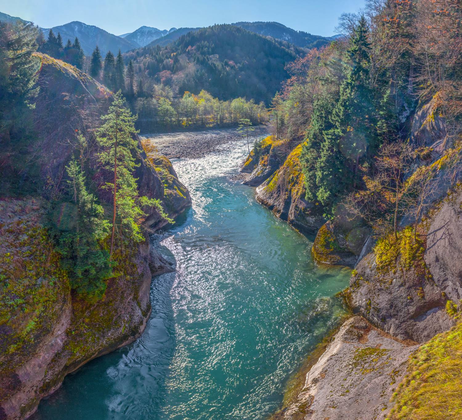 горы река лес, Anatoly