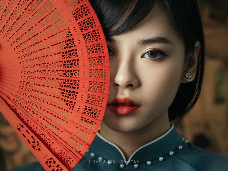 asian, vietnam, vietnamese, portrait, face, women, female, studio * * * фото превью