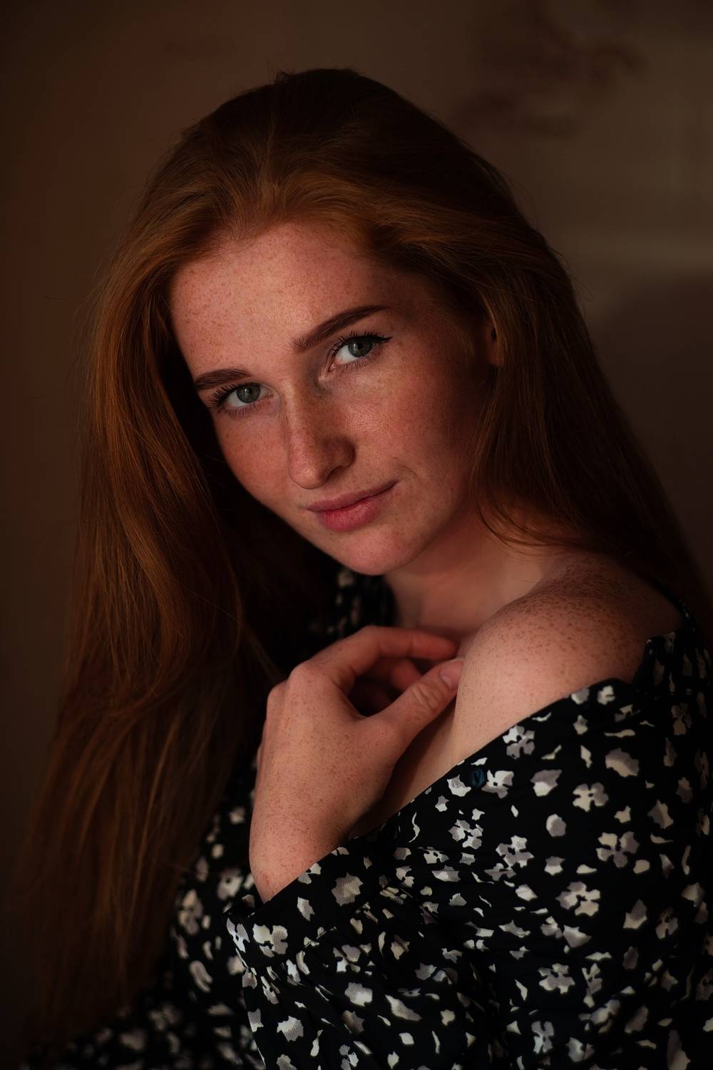 рыжая, веснушки, портрет, девушка, модель, рыжеволосая, Арсен Алабердов