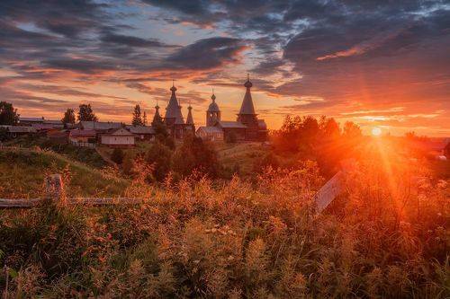 Утро в Нёноксе... 