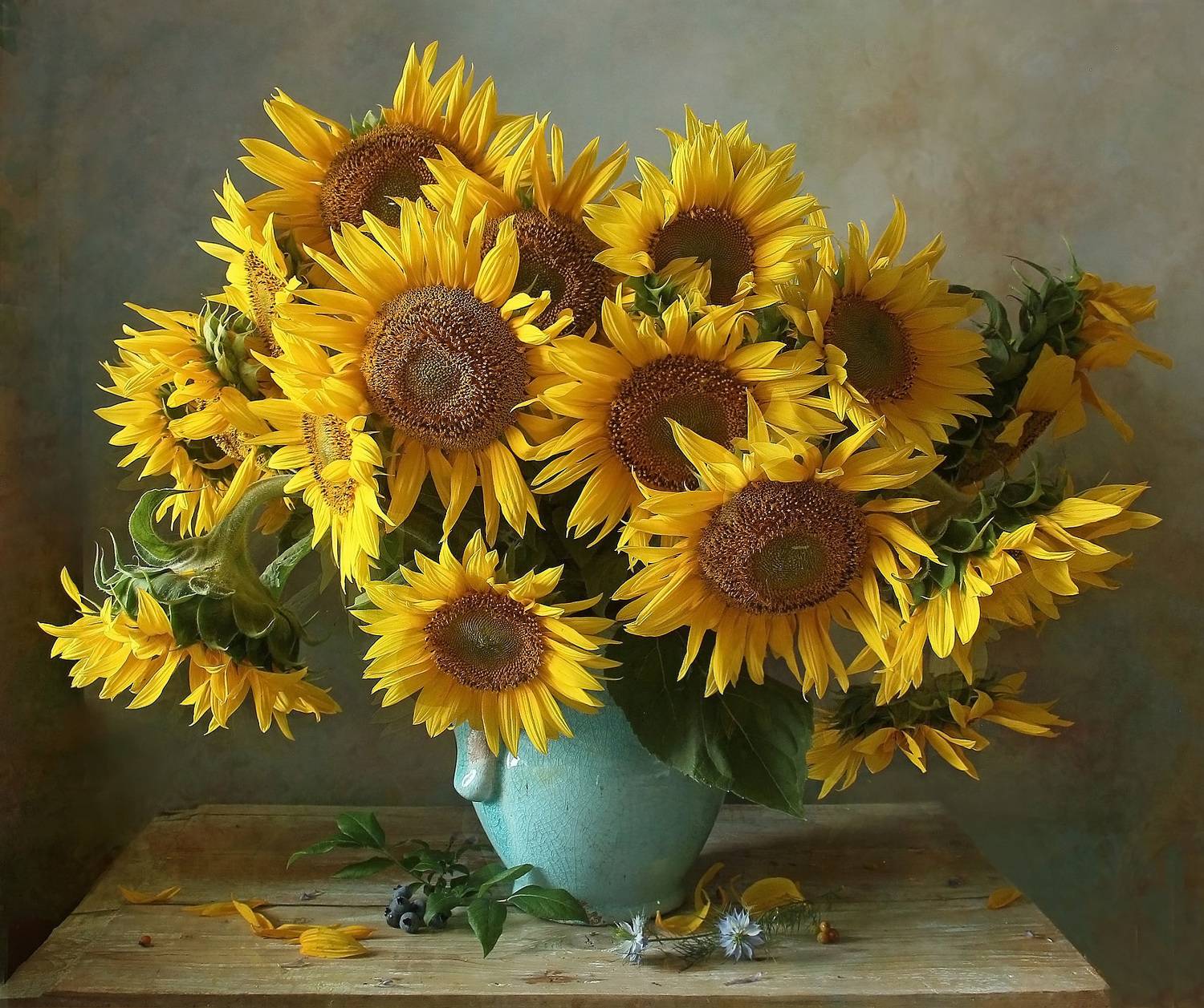 натюрморт, цветы, подсолнухи, лето, марина филатова, Марина Филатова