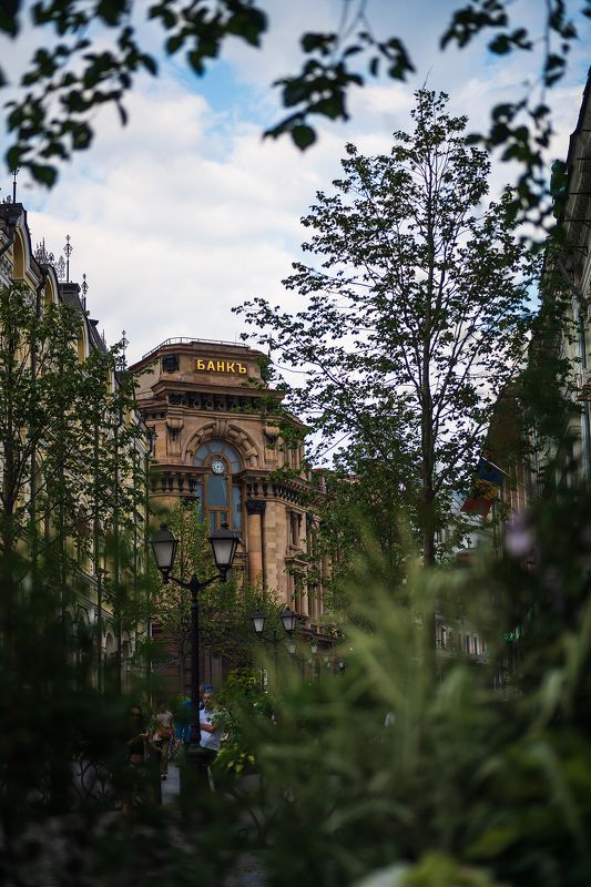 пейзаж, город, москва, кузнецкий мост Кузнецкий мост фото превью