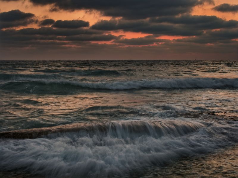 Mediterranean Sea, Sunset фото превью
