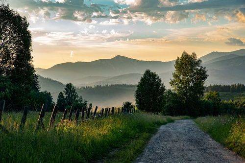 Закат на Рудном Алтае