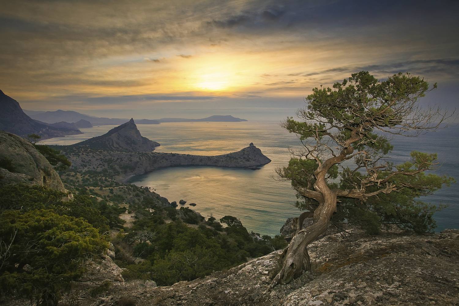 крым, пейзаж, новый свет, море, небо, утро, природа, красота,, Сергей Шульга