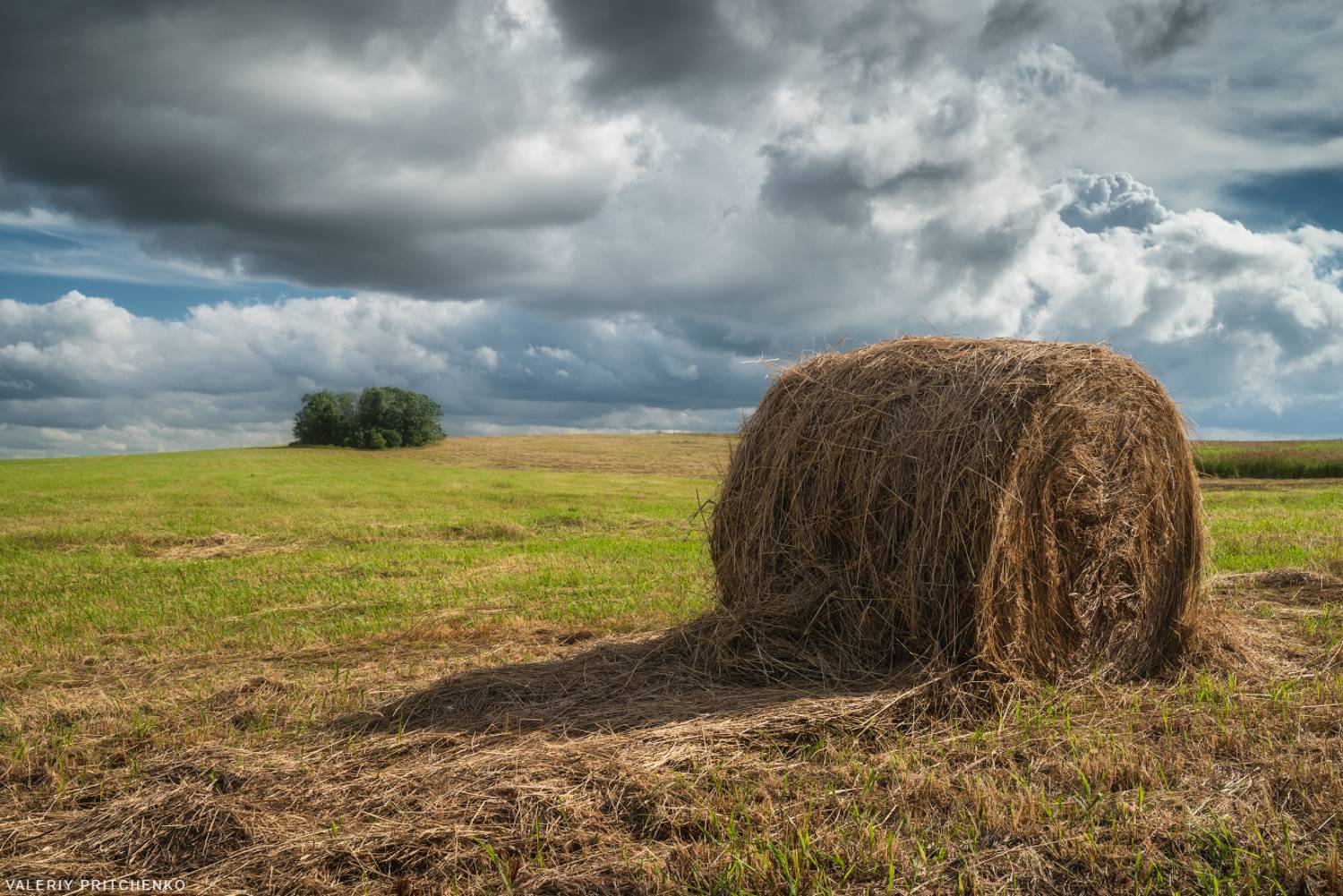 лето, сенокос, природа, поле, пейзаж, сено, небо, landscape, nature, sky, summer, clouds, Валерий Притченко
