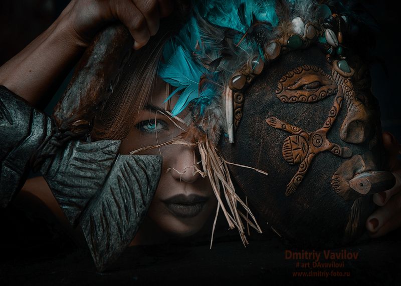 art_davavilovi, vavilov_foto, portret, art Макси: Амазонка фото превью