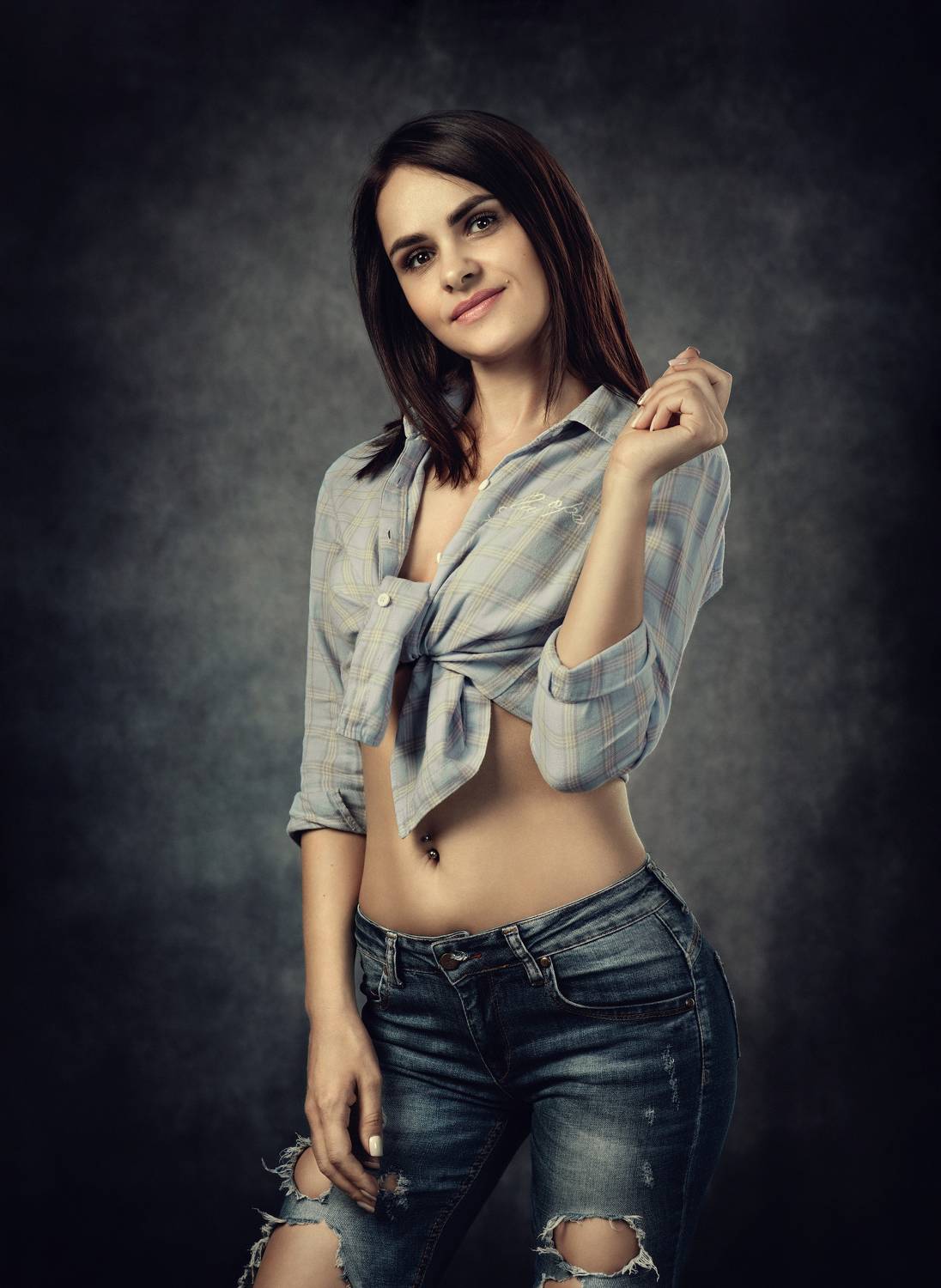 портрет, девушка, фотостудия, Ренц Геннадий