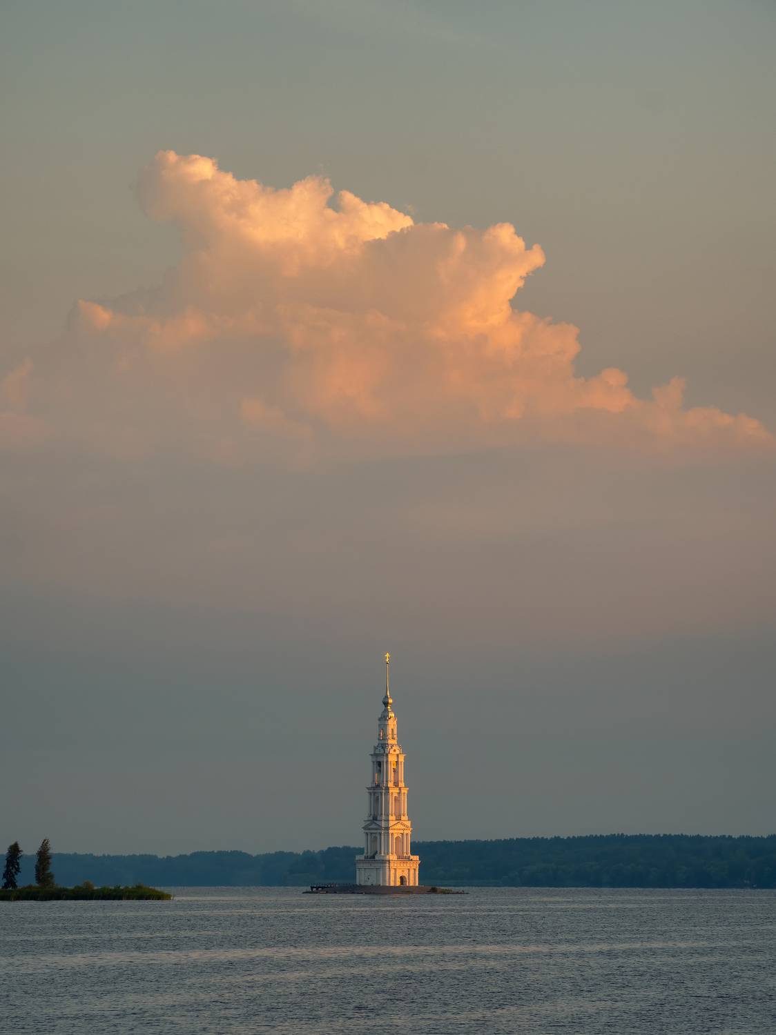 Калязин колокольня туризм путешествие круиз фототур Волга, Саблин Станислав