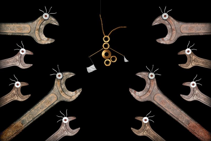 концепция, инструменты, обречённость, безысходность, безнадёжность, creative, conceptual, installation, instruments, tools, hopelessness Обречённость... фото превью