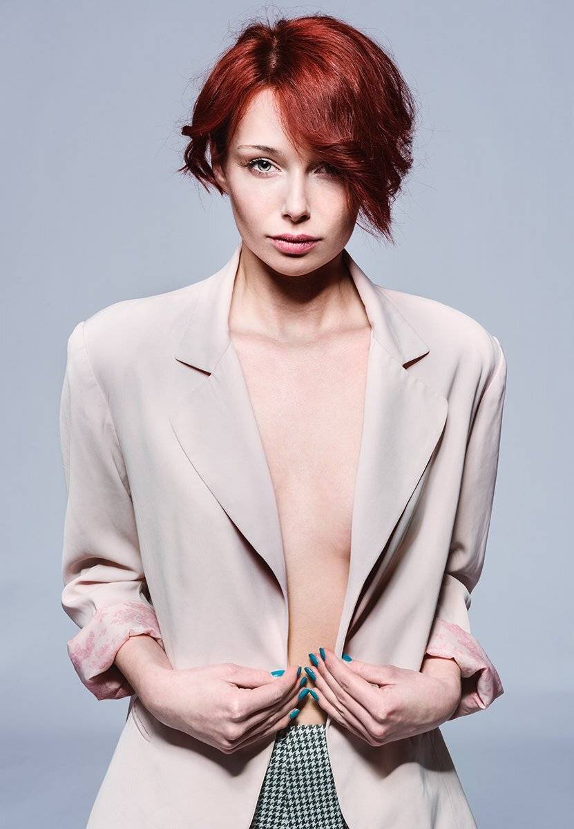 Beautiful, Beauty, Girl, Polishgirl, Red, Redhead, Studio, Hubert Kochański