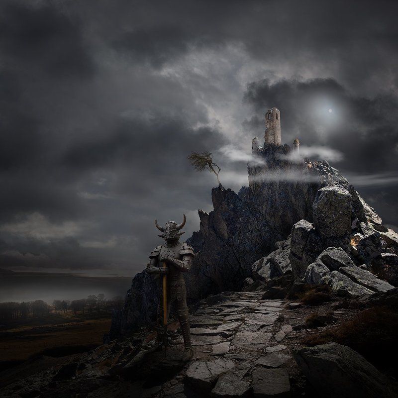 Dark, Landscape, Mood, Story The Path Of The Peacefull Warrior фото превью