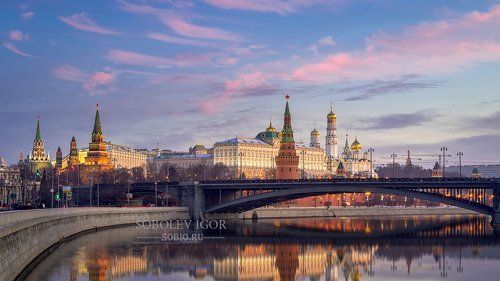 Московский кремль утром.