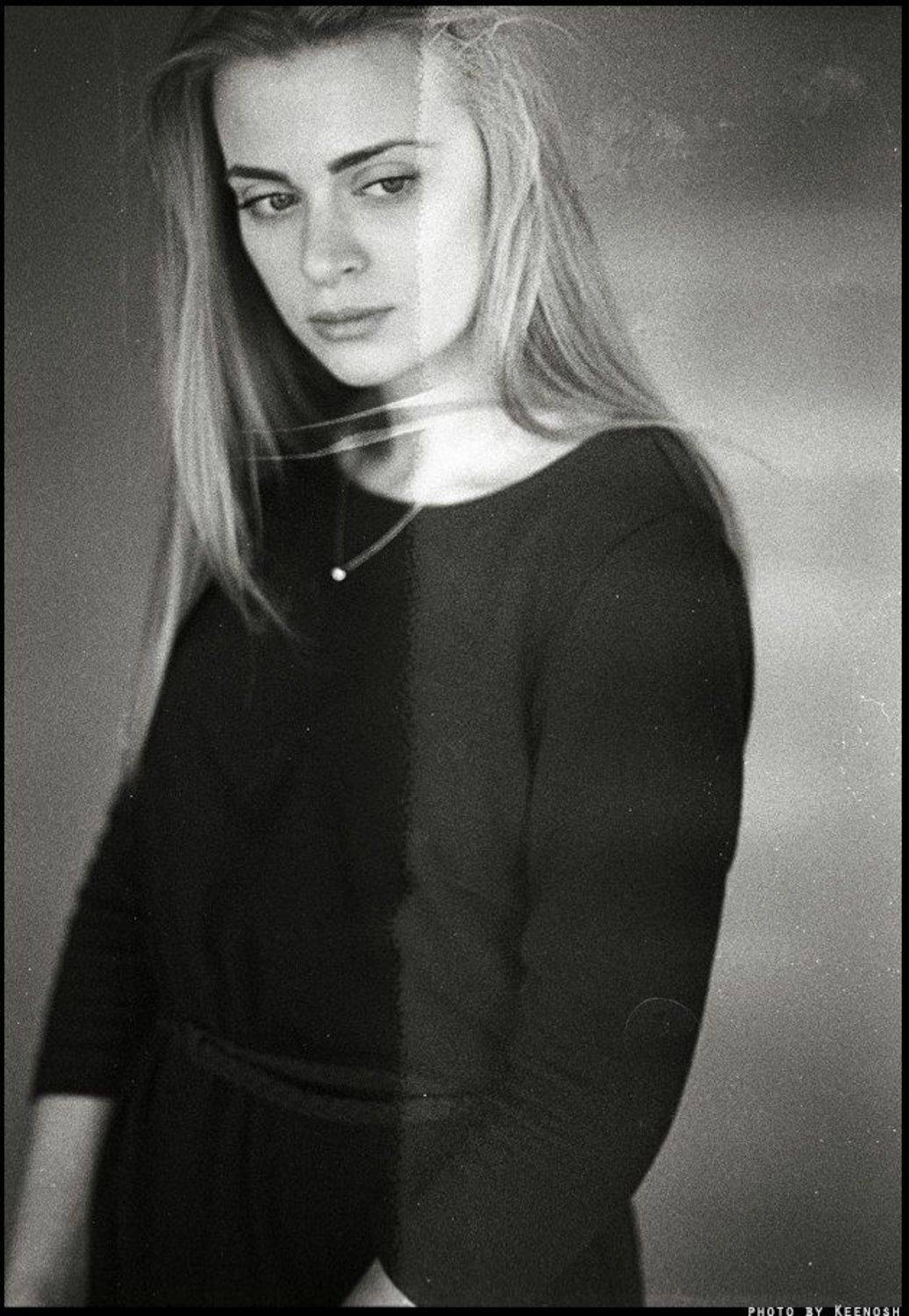 портрет, чб, пленка, 135тип, Keenosh