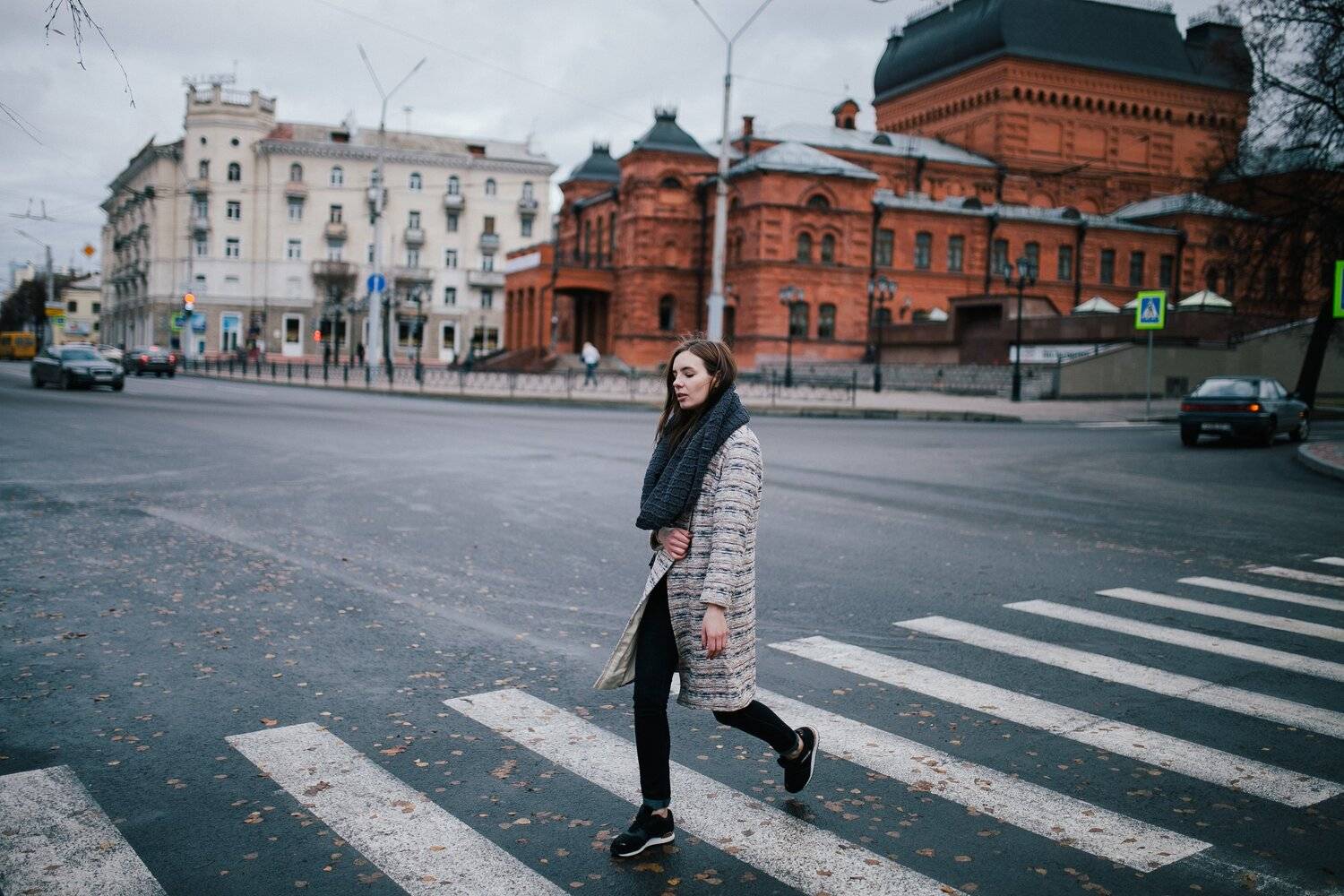 Портрет, Девушка, улица, Бычик Дмитрий