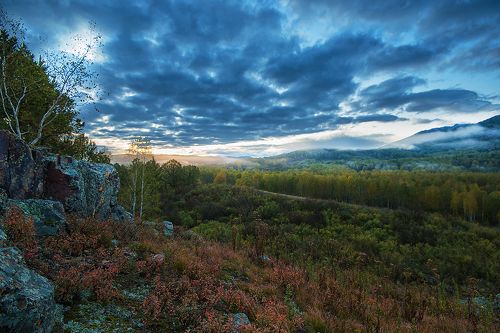 За минуту до восхода
