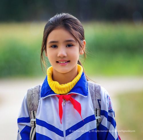 a litter girl..