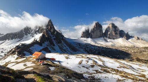 Morning at Tre Cime