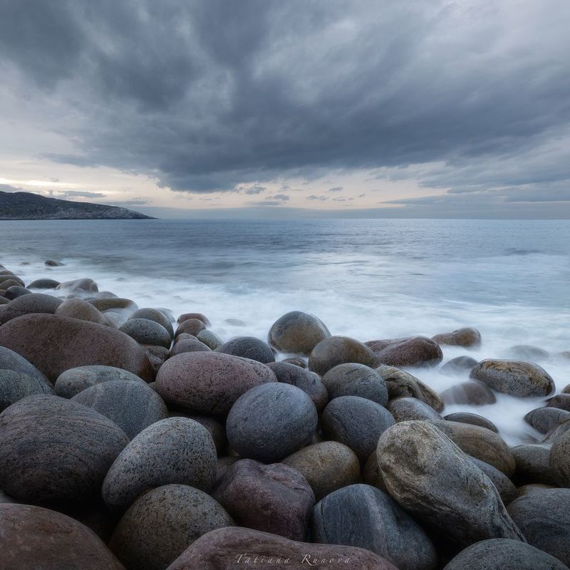 Берег Баренцева моря. Териберка фото превью