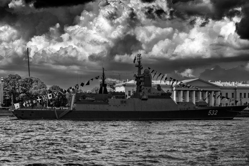 город, санкт-петербург, река нева, корвет \\\